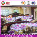 2016 China supplier good In stock 3D 100% polyester 4pcs bedding duvet cover sets for Russia and CIS